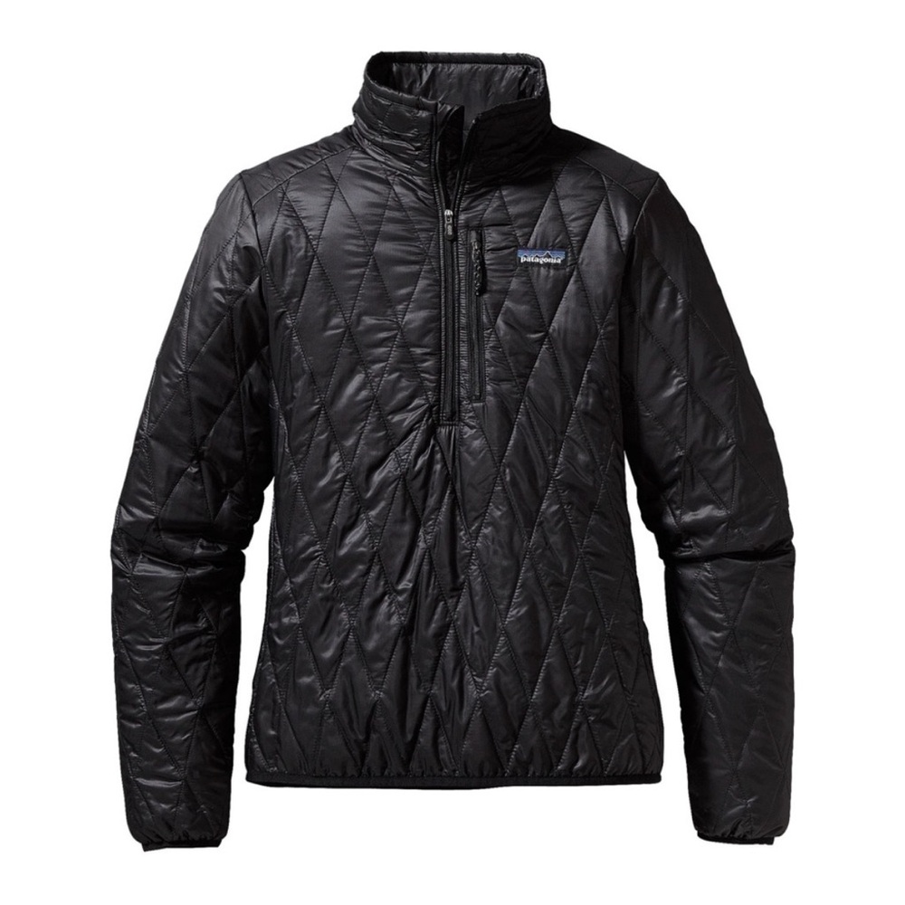 Patagonia Women's Nanopuff Black Pullover Jacket